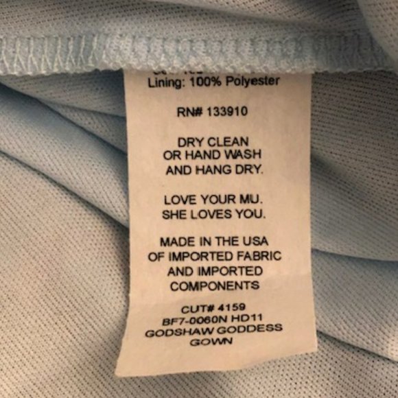 SHOW ME YOUR MUMU GODSHAW GODDESS GOWN SIZE XSMALL - Picture 9 of 10